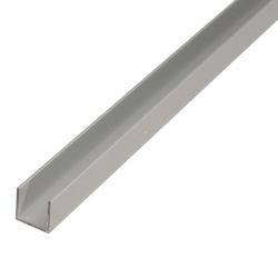 U Profile Alu Silver