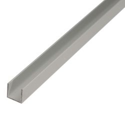U Profile Alu Silver