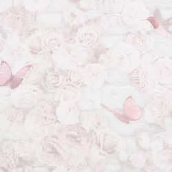 Flower Wall Wallpaper