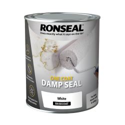 Ronseal One Coat Damp Seal White 750Ml