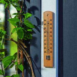 Wooden Wall Thermometer