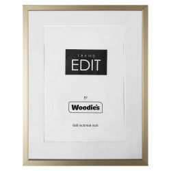 Aluminum Brass Photo Frame-6X8Inch