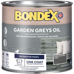 Bondex Garden Grey Dark Natural Grey 750Ml