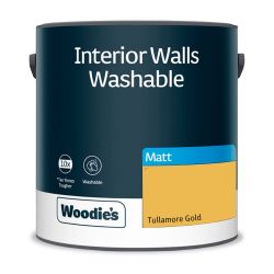 Woodie's Washable Matt Tullamore Gold 2.5Ltr