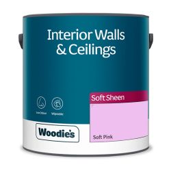 Woodie's Vinyl Soft Sheen Soft Pink 2.5Ltr