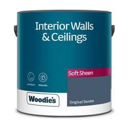 Woodie's Vinyl Soft Sheen Original Denim 2.5Ltr