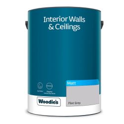 Woodie's Vinyl Matt Flint Grey 5Ltr