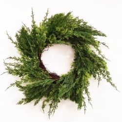 Natural Evergreen Wreath 60cm