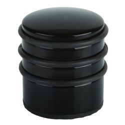 Door Stop Stainless Steel Black 1.1 Kg Diam. 73 X H 85 Mm