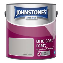 Johnstone'S One Coat Paint Subtle Stone 2.5L