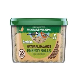 Peckish Natural Balance Energy Balls 35 Tub