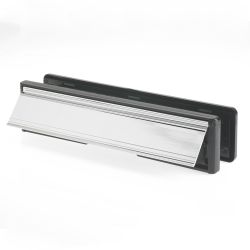 Yale 12" Letter Box - Chrome