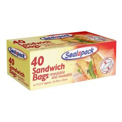 Sealapak Sandwich Bags 40 Pack