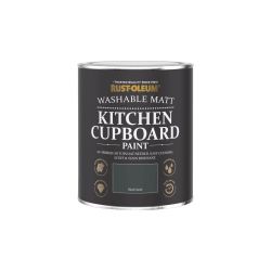 Rust-Oleum Kitchen Cupboard Paint Black Sand 750Ml