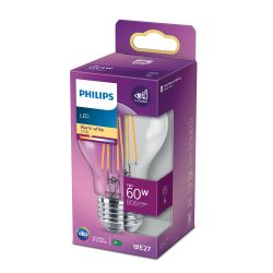 Led Flmt 60W A60 E27 Ww Cl D