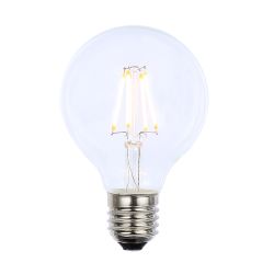 G80 4W E27 Led Filament Lamp Clear