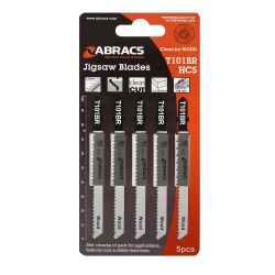 JIGSAW BLADE WOOD T101BR 5PC