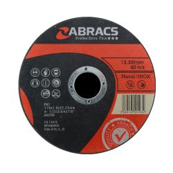 115MM X 1.0MM X 22MM FLAT INOX CUTTING