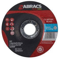 115MM X 6MM X 22MM DPC METAL GRINDING