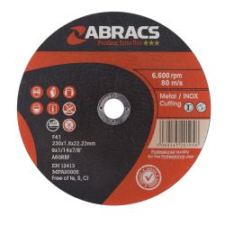 230MM X 1.8MM X 22MM FLAT INOX CUTTING