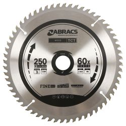 TCT BLADE 250MM X 30MM X 60T WOOD