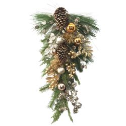 Christmas Swag Gold 76cm