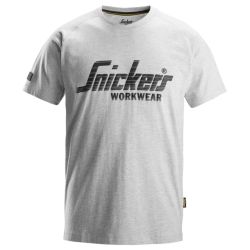 Snickers Logo T-Shirt Grey