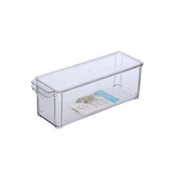 Fridge Storage Organizer Box With Lid Medium
