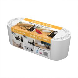 D-Line Cable Tidy Unit Small White