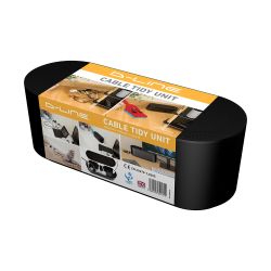 D-Line Cable Tidy Unit Small Black