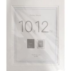 Double Mount Cream 10" x 12"