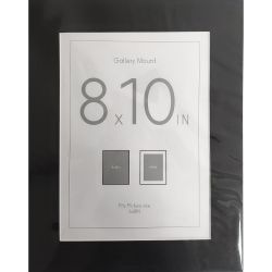 Black Mount 10" x 8"