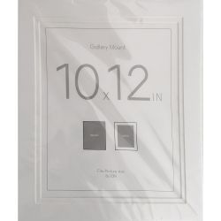 Double Mount White 10" x 12"