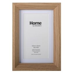 Oak Trend V Shape Frame 4" x 6"