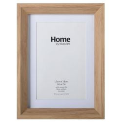 Oak Trend V Shape Frame 5" x 7"