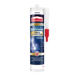 Unibond Kit&Bath Triple Protect White Sealant 291G