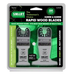 Smart Rapid Wood Blades 2Pc Set