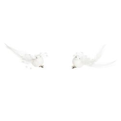 Bird Clip White 2 Pack