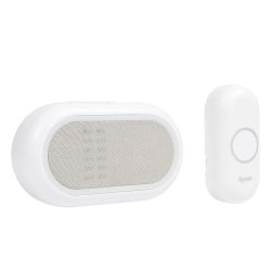 Byron 200m Extra Loud Portable Doorbell