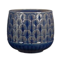 Oran Pot Round Blue 37cm