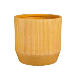 Nuovo Pot Round Ocre 36cm