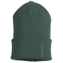 Complete Knitted Beanie Hat Green