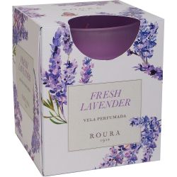 Scented Glass Candle 85mm x 70mm Fresh Lavender