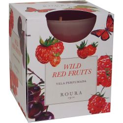 Scented Glass Candle 85mm x 70mm Wild Red Fruits