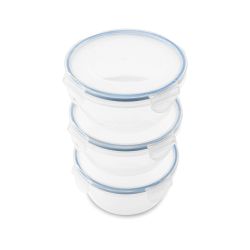 Addis Clip Tight Round 700ml 3 Pack