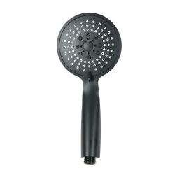 Shower Head 5 Function Black