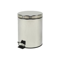 Bathroom Waste Bin Stainless Steel 5L