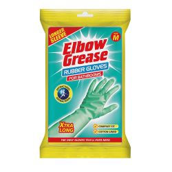 Elbow Grease Aqua Anti-Bac Cleaning Gloves Med