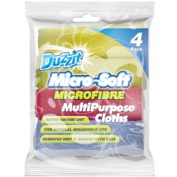 Duzzit Microfibre Cloth 4 Pack