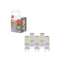 Osram Pin 30W Clear G9 Warm White 5 Pack